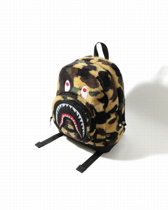 Bape 1st Camo Boa Shark Batohy Detske Žlté | SK-8249