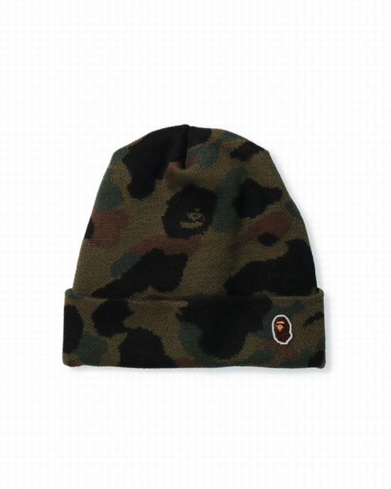 Bape 1st Camo Caps Panske Zelene | SK-1354