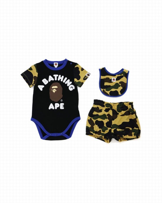 Bape 1st Camo Gift Oblek Detske Hnedožltý | SK-5297
