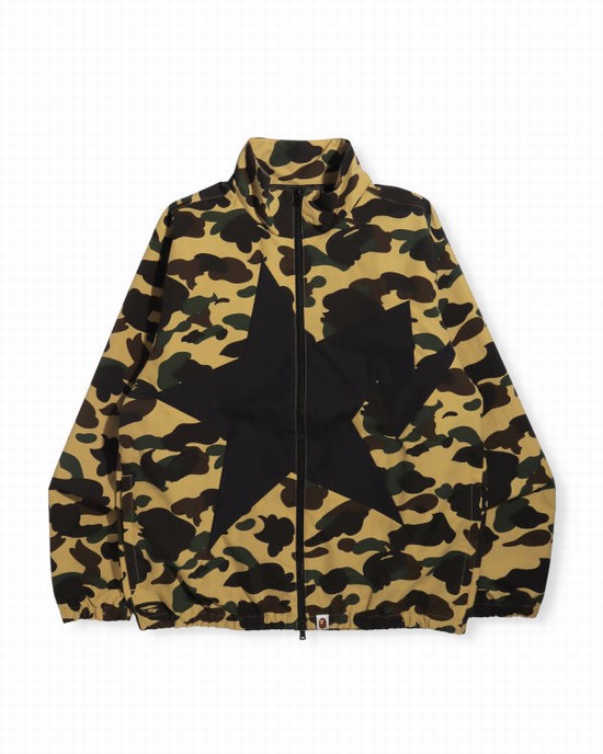 Bape 1st Camo Tracking Bundy Panske Žlté | SK-5312