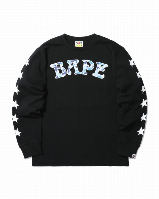 Bape ABC 88 Tricko Panske Modre | SK-9405