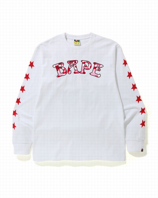 Bape ABC 88 Tricko Panske Ruzove | SK-2945