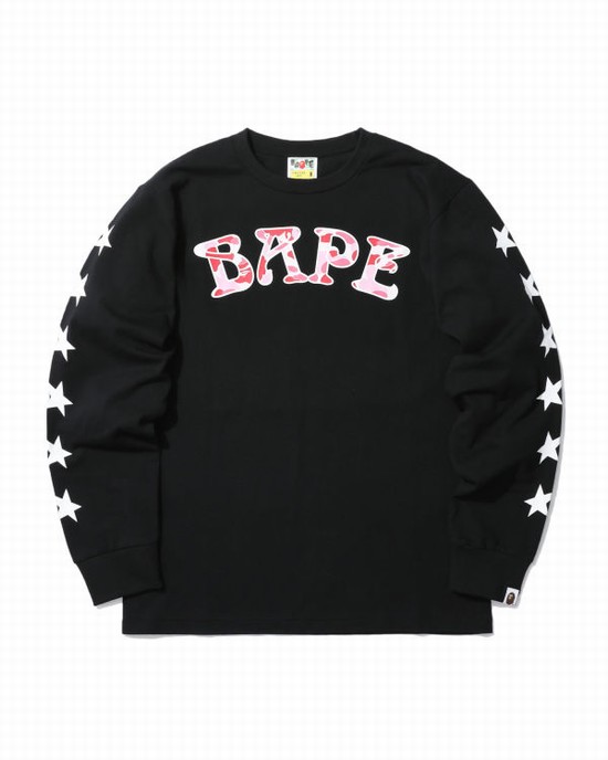 Bape ABC 88 Tricko Panske Ruzove | SK-3208