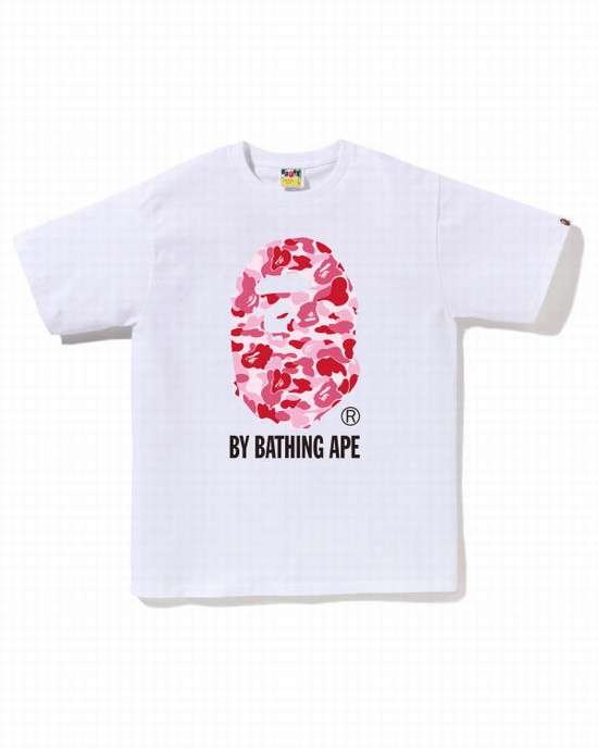 Bape ABC Camo By Bathing Ape Tricko Panske Biele | SK-1489