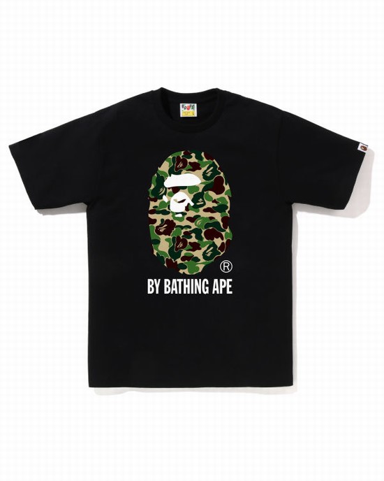 Bape ABC Camo By Bathing Ape Tricko Panske Čierne | SK-1605