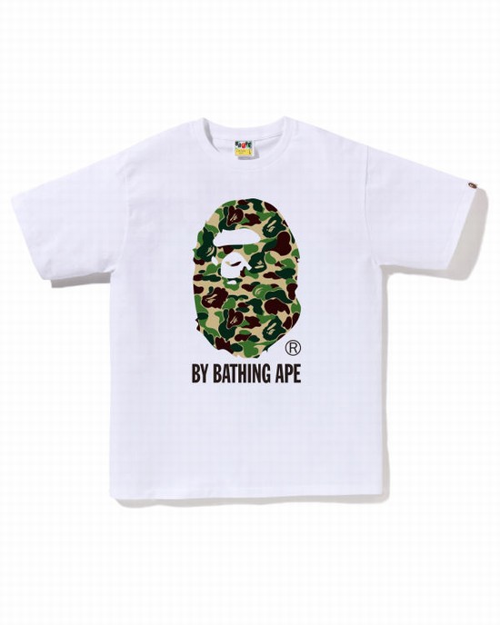 Bape ABC Camo By Bathing Ape Tricko Panske Biele | SK-7928
