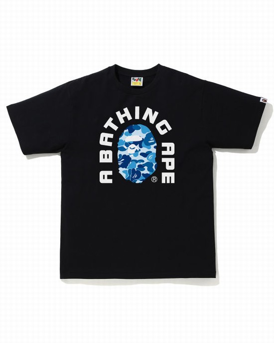 Bape ABC Camo College 2020 Tricko Panske Čierne | SK-1963