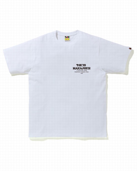 Bape ABC Camo Daruma Tricko Panske Zelene | SK-1690