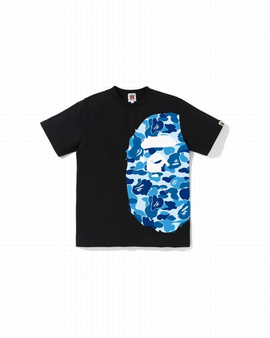 Bape ABC Camo Side Big Ape Head Jr Tricko Detske Čierne | SK-2617