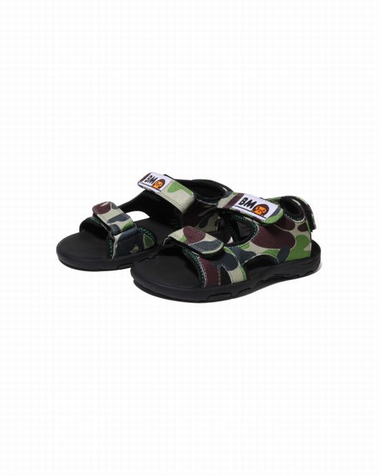 Bape ABC Milo Sandále Detske Zelene | SK-9502
