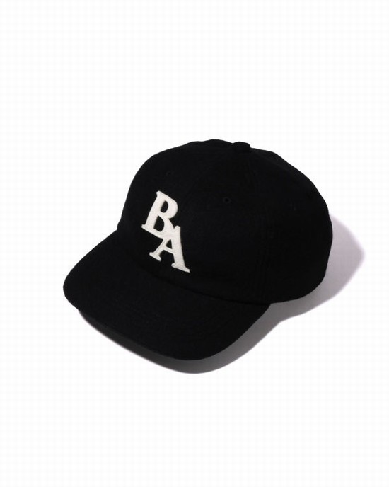 Bape Ape Head Melton Panel Caps Panske Čierne | SK-7013