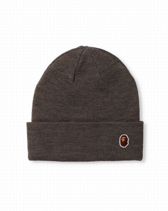 Bape Ape Head One Point Caps Panske Siva | SK-8536