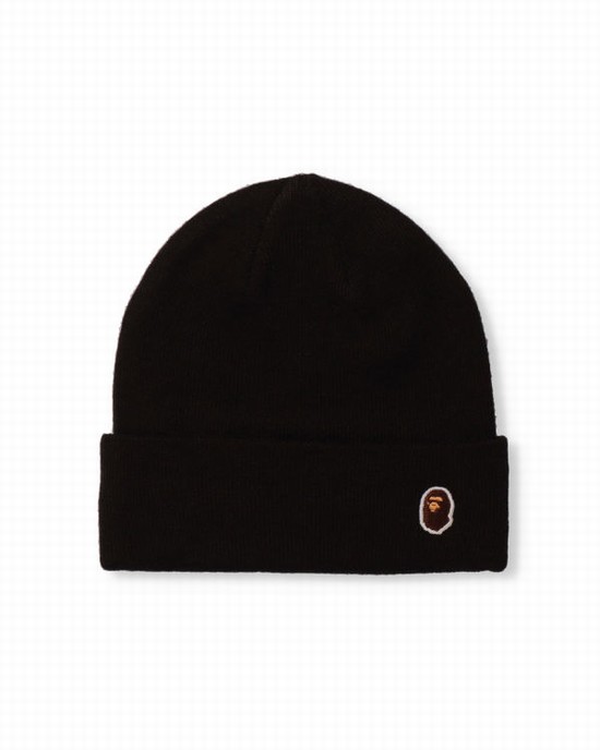 Bape Ape Head One Point Caps Panske Čierne | SK-0713