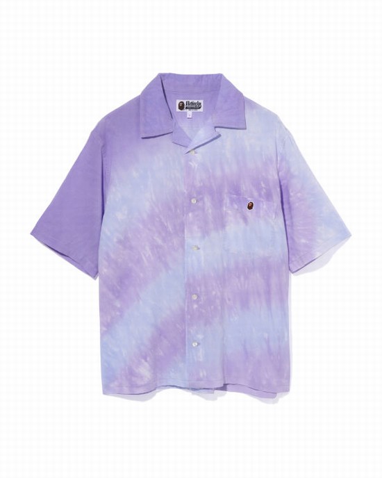 Bape Ape Head One Point Dye Kosele Damske Nachový | SK-4189