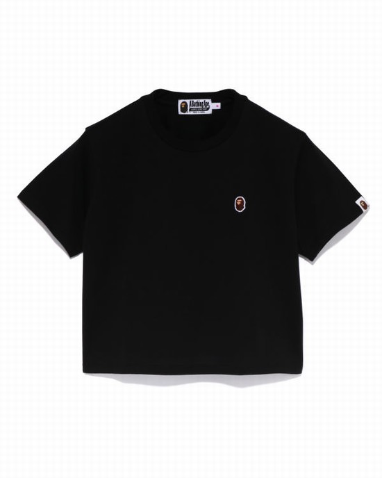 Bape Ape Head One Point Mini Tricko Damske Čierne | SK-6043