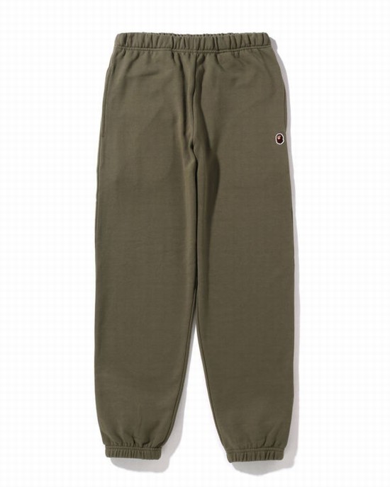 Bape Ape Head One Point Oversized Tepláky Damske Zelene | SK-9421