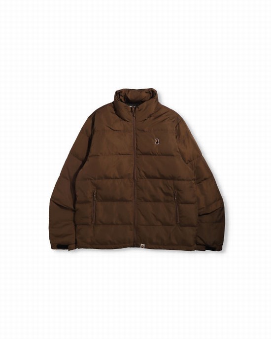 Bape Ape Head One Point Páperové Bundy Panske Béžové | SK-8175