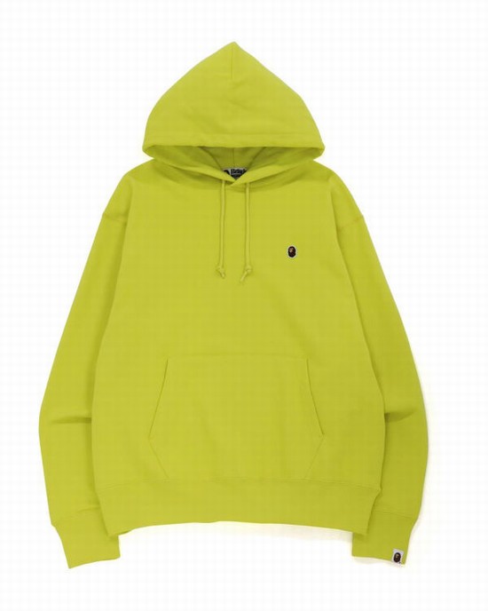 Bape Ape Head One Point Relaxed Fit L/S Mikiny S Kapucňou Panske Žlté | SK-0687