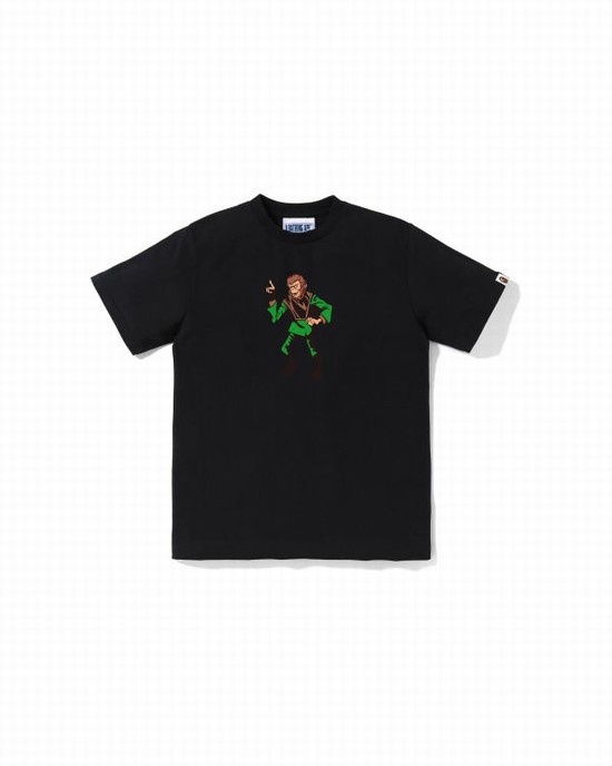Bape Ape Jr Tricko Detske Čierne | SK-5980