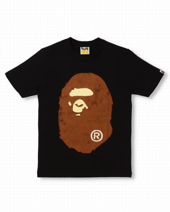 Bape BOA Big Ape Head Tricko Damske Čierne | SK-8230