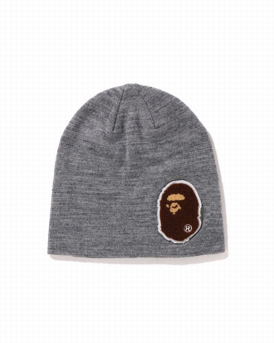 Bape Big Ape Head Caps Panske Siva | SK-0742