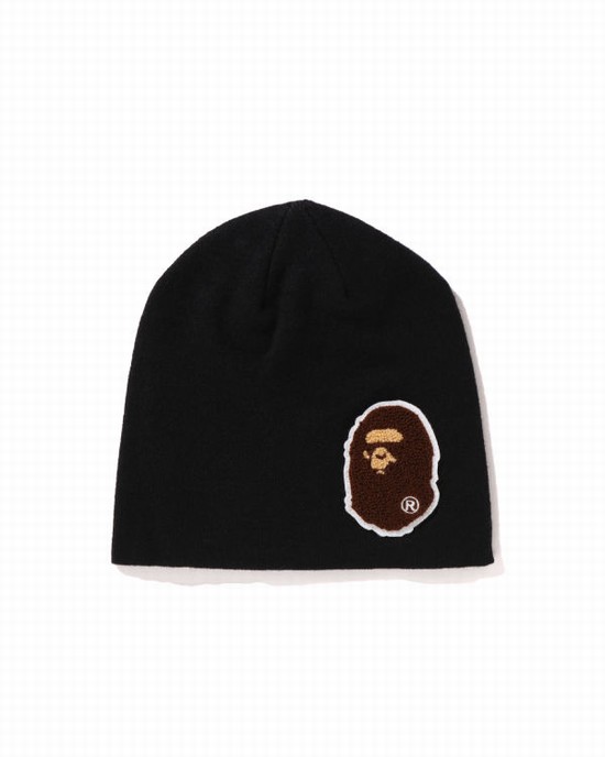 Bape Big Ape Head Caps Panske Čierne | SK-2591
