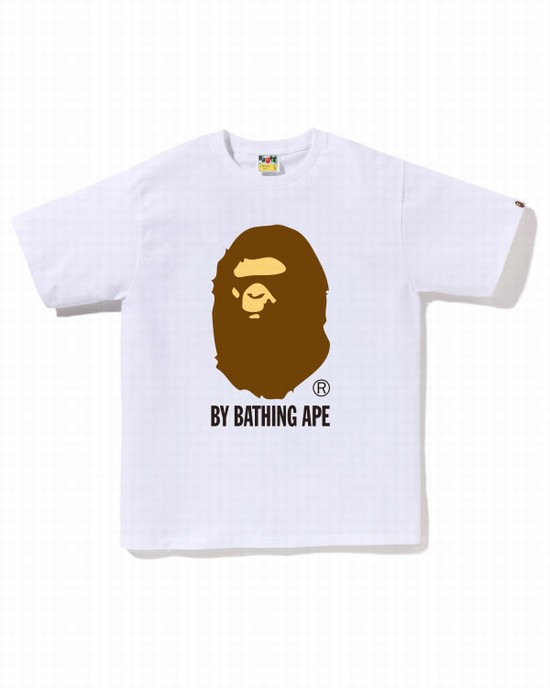 Bape By Bathing Ape Tricko Panske Biele | SK-5981