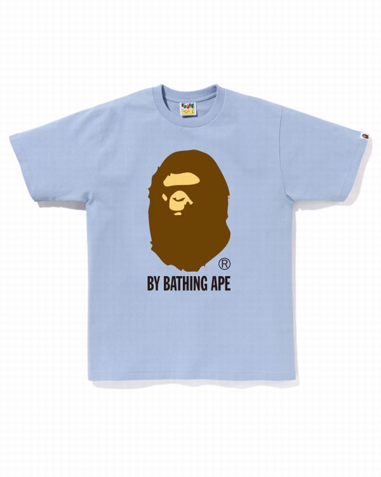 Bape By Bathing Ape Tricko Panske Modre | SK-9531