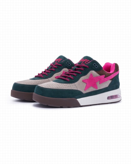 Bape Cestne STA #1 Tenisky Panske Tmavo Zelene | SK-9736