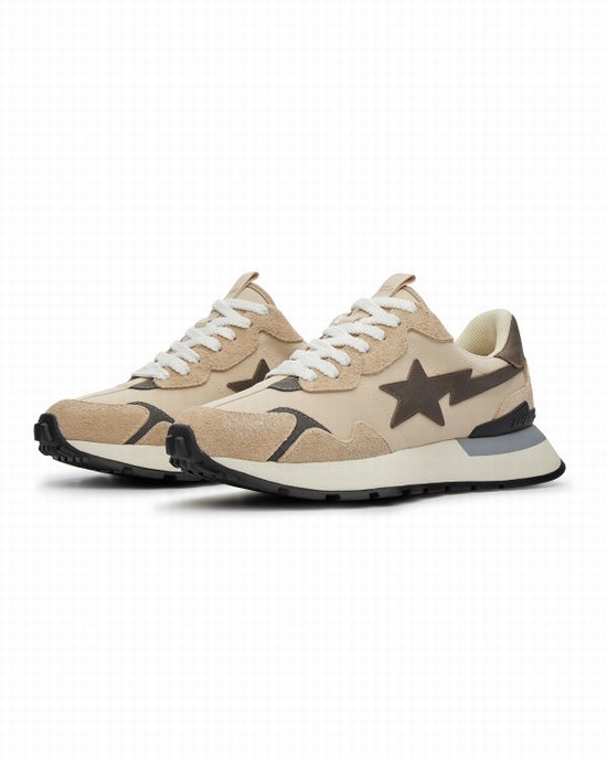 Bape Cestne STA Express #1 M2 Tenisky Panske Béžové | SK-7410