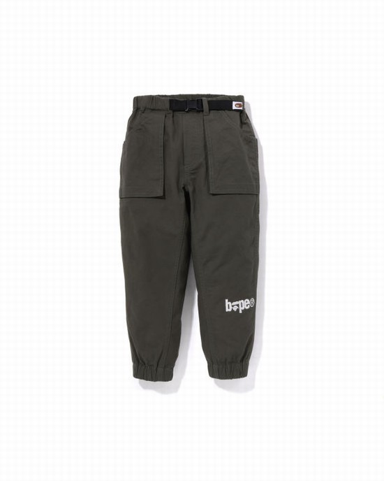 Bape Climbing Nohavice Detske Tmavo Zelene | SK-8012