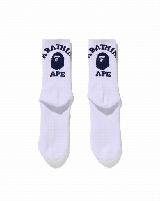 Bape College Ponozky Panske Modre | SK-1975