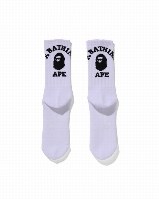 Bape College Ponozky Panske Čierne | SK-4986