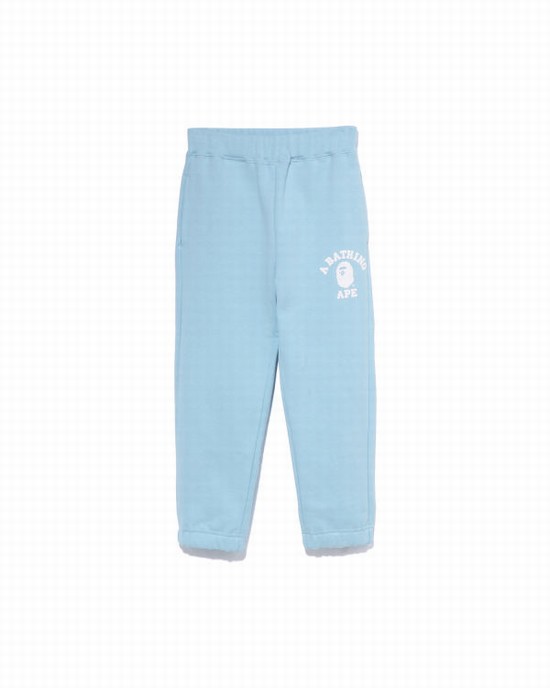 Bape College Tepláky Detske Svetlo Modre | SK-5084