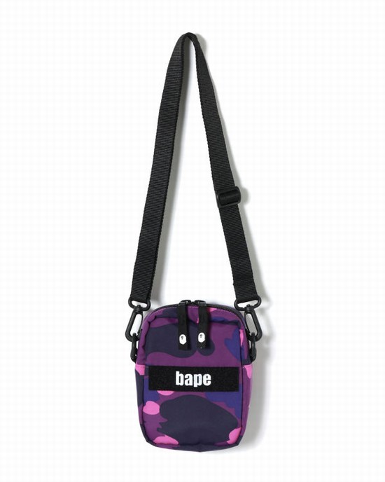 Bape Color Camo Military Taška Cez Rameno Panske Nachový | SK-6743