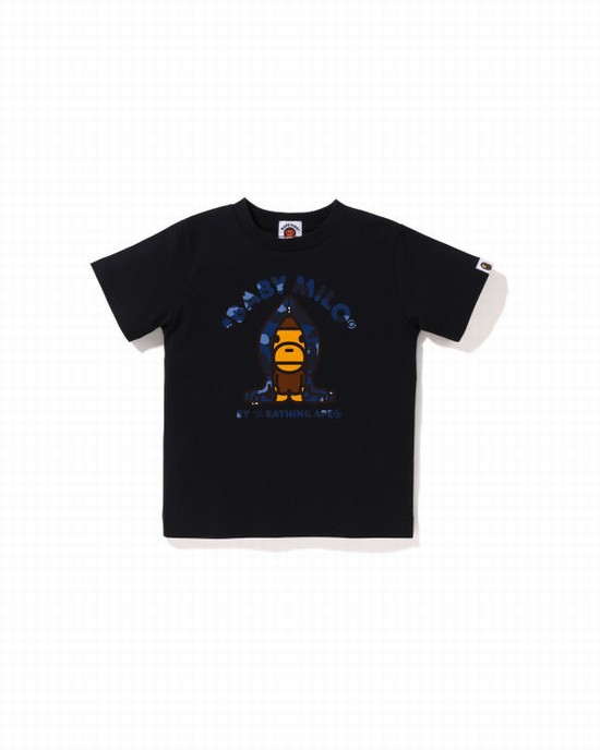 Bape Color Camo Milo Tricko Detske Čierne | SK-8210