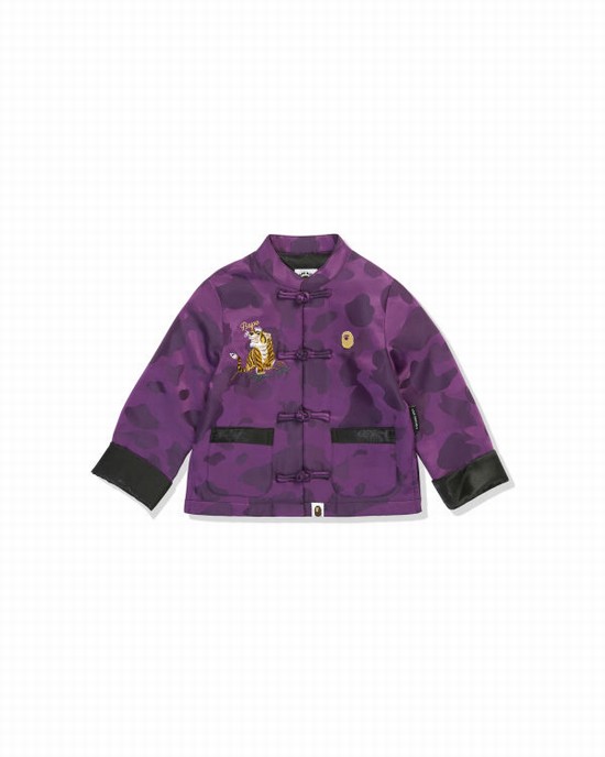 Bape Color Camo Polstrované China Bundy Detske Kráľovská Modrá Nachový | SK-1298