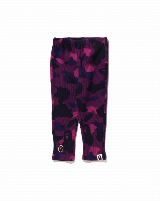 Bape Color Camo Thermal Nohavice Detske Nachový | SK-2649