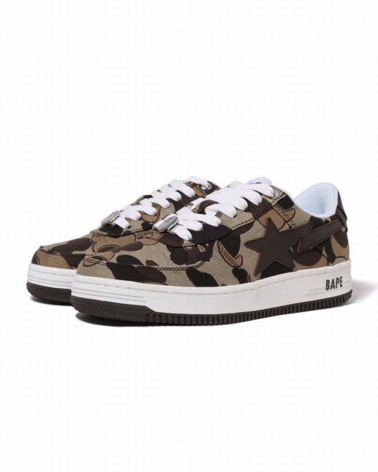 Bape Cookie Camo 2 STA Tenisky Damske Hnede | SK-4896