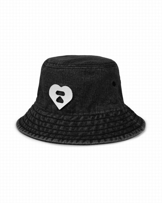 Bape Denim bucket Klobuky Damske Čierne | SK-8176