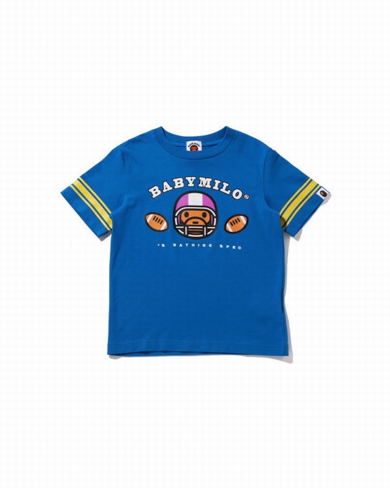 Bape Football Milo Tricko Detske Modre | SK-7421
