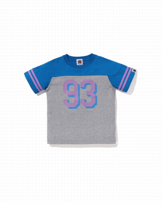 Bape Football Tricko Detske Modre | SK-5169
