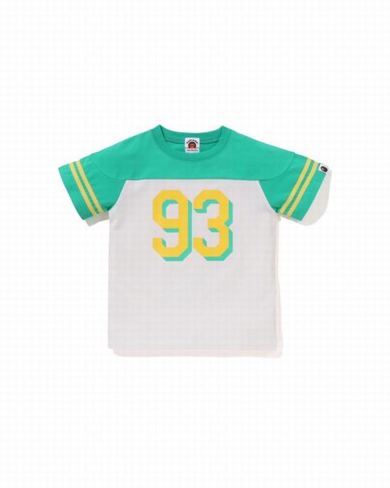 Bape Football Tricko Detske Svetlo Zelene | SK-4926
