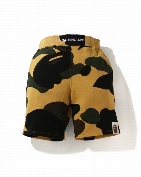 Bape Giant 1st Camo Siroke Topanky Fit Sortky Panske Hnedožltý | SK-7394