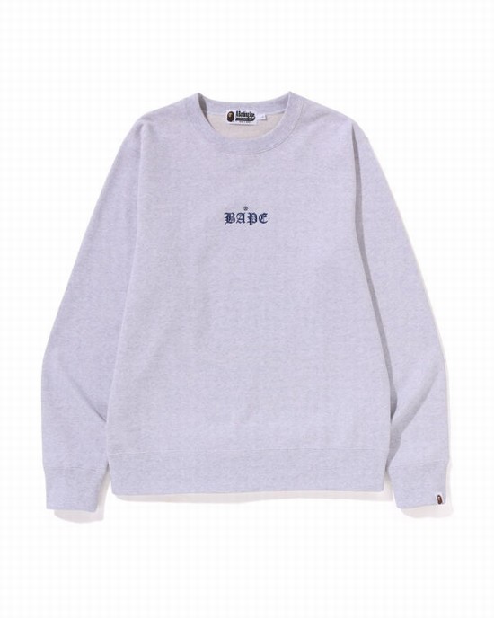 Bape Japan Culture Sumo Crewneck Mikiny Panske Siva | SK-2697