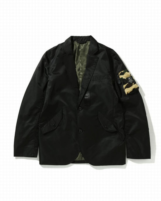 Bape Military Tailored Bundy Panske Čierne | SK-1593