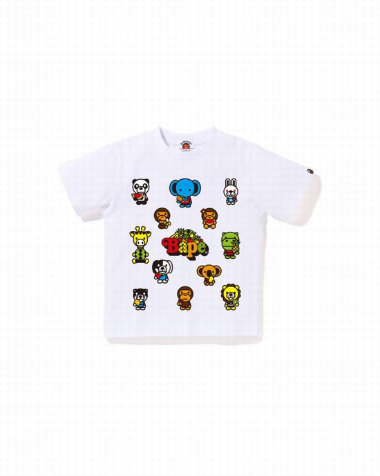 Bape Milo Mixed Fruit #1 Tricko Detske Biele | SK-0479