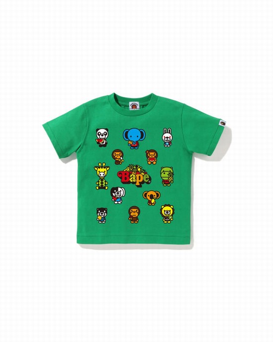 Bape Milo Mixed Fruit #1 Tricko Detske Tyrkysové | SK-2738