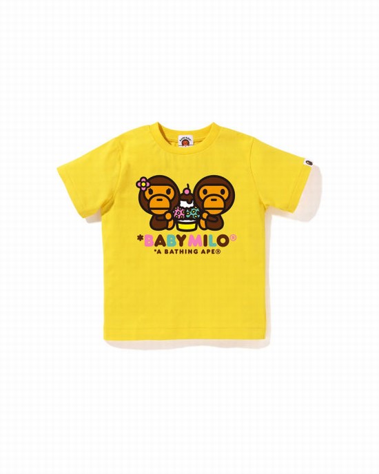Bape Milo Mixed Fruit Milo & Lisa Tricko Detske Žlté | SK-6902