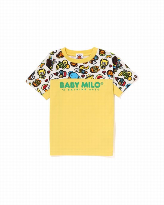 Bape Milo Mixed Fruit Tricko Detske Žlté | SK-3510